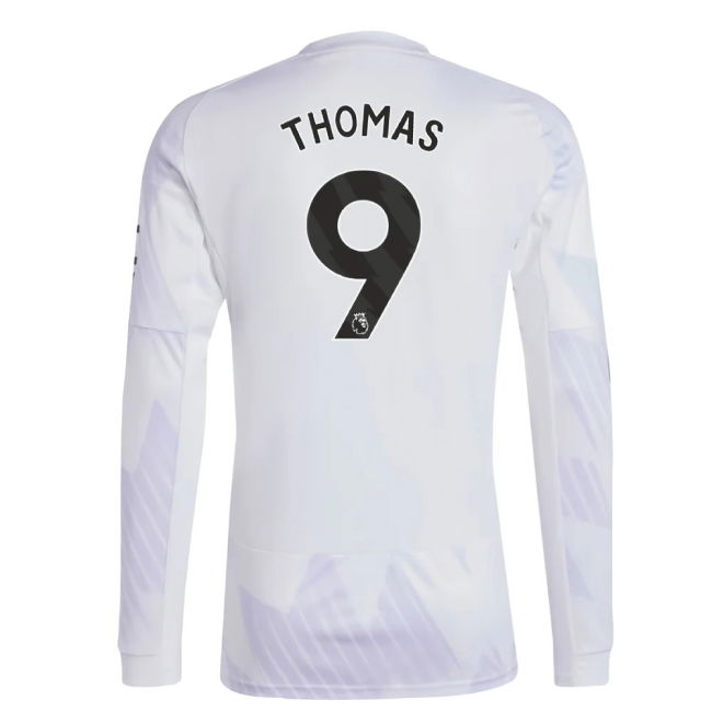 2025-2026 Man Utd Long Sleeve Away Shirt (Thomas 9)