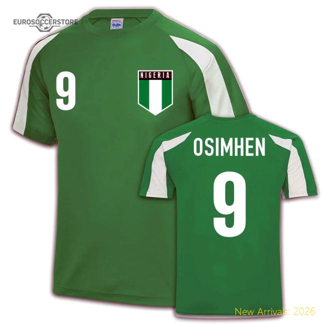 Nigeria National Team Sports Training Jersey (victor Osimhen 9)