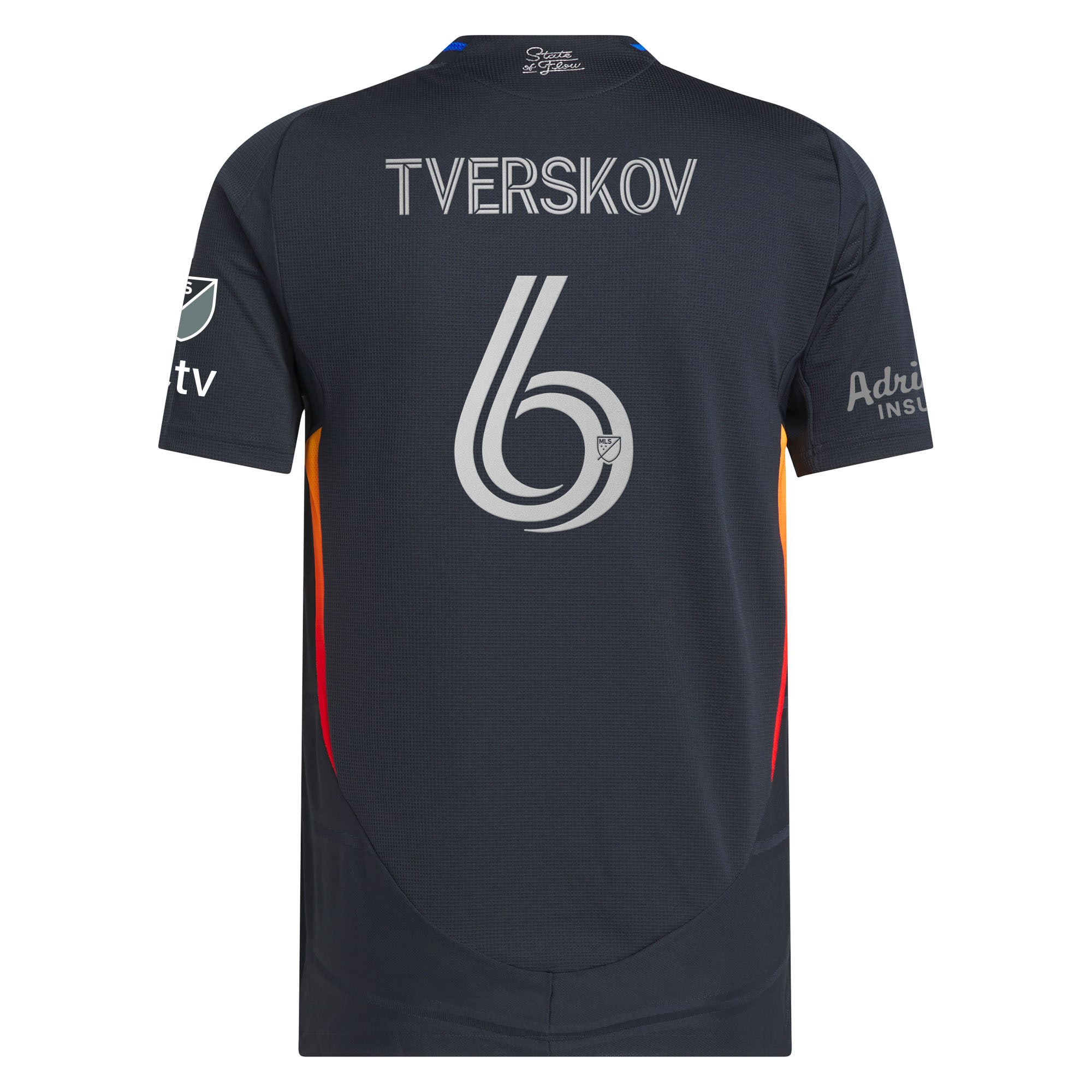[LK] Jeppe Tverskov San Diego FC 2025 State of Flow On-Field Authentic Jersey - Navy