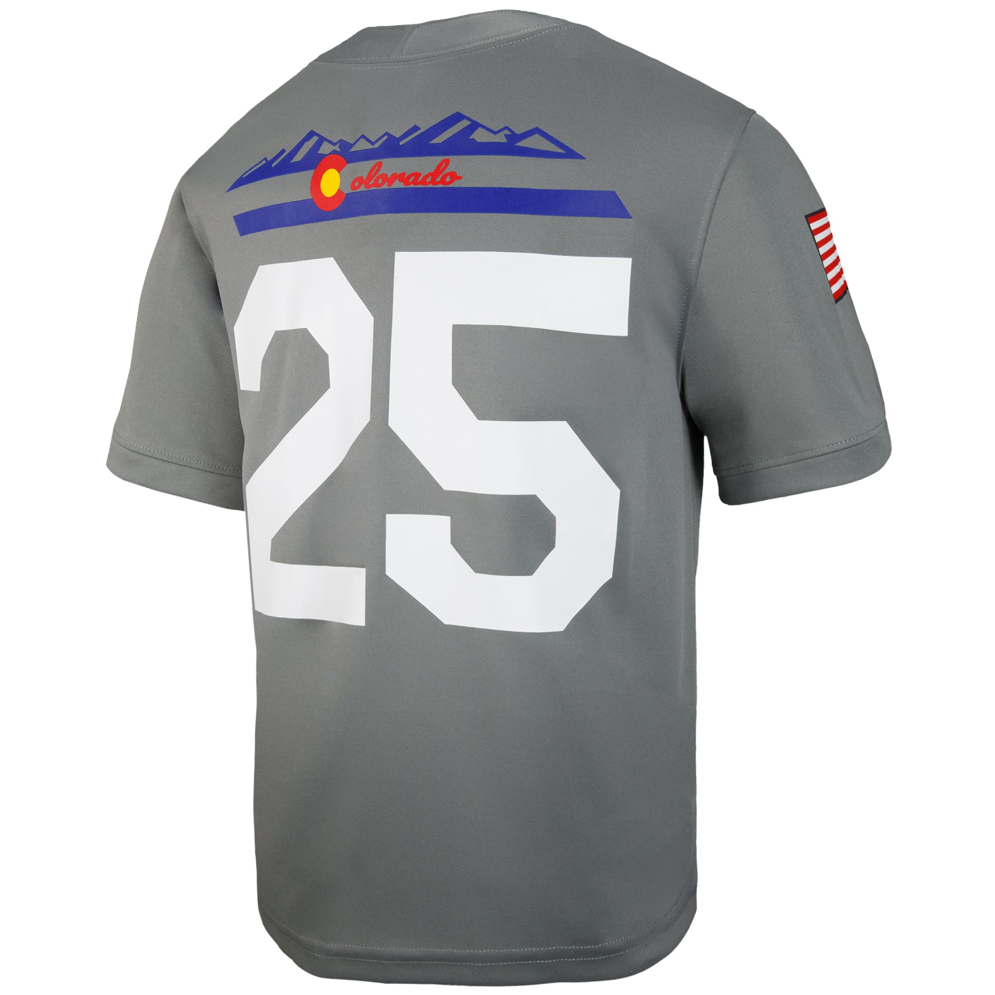 #25 Air Force Falcons Nike Youth APLS Fighting Falcon Collection Football Game Jersey - C Gray