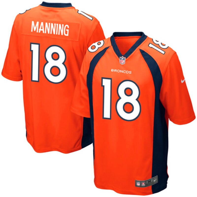 None Peyton Manning DEN Broncos Sleek Great Value Jersey Football Appa