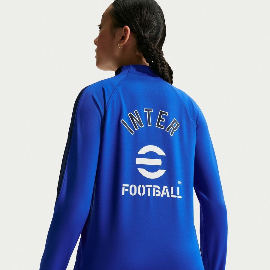 Inter Training Shirt Dri-FIT Strike Drill - Lyon Blue/Blue Void/White Kids