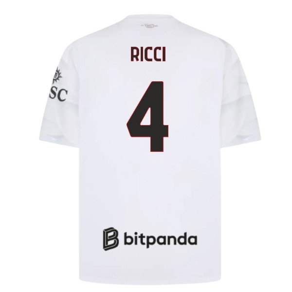 [JED] 2026 2027 AC Milan Shirt Away Apparel (Ricci 4)