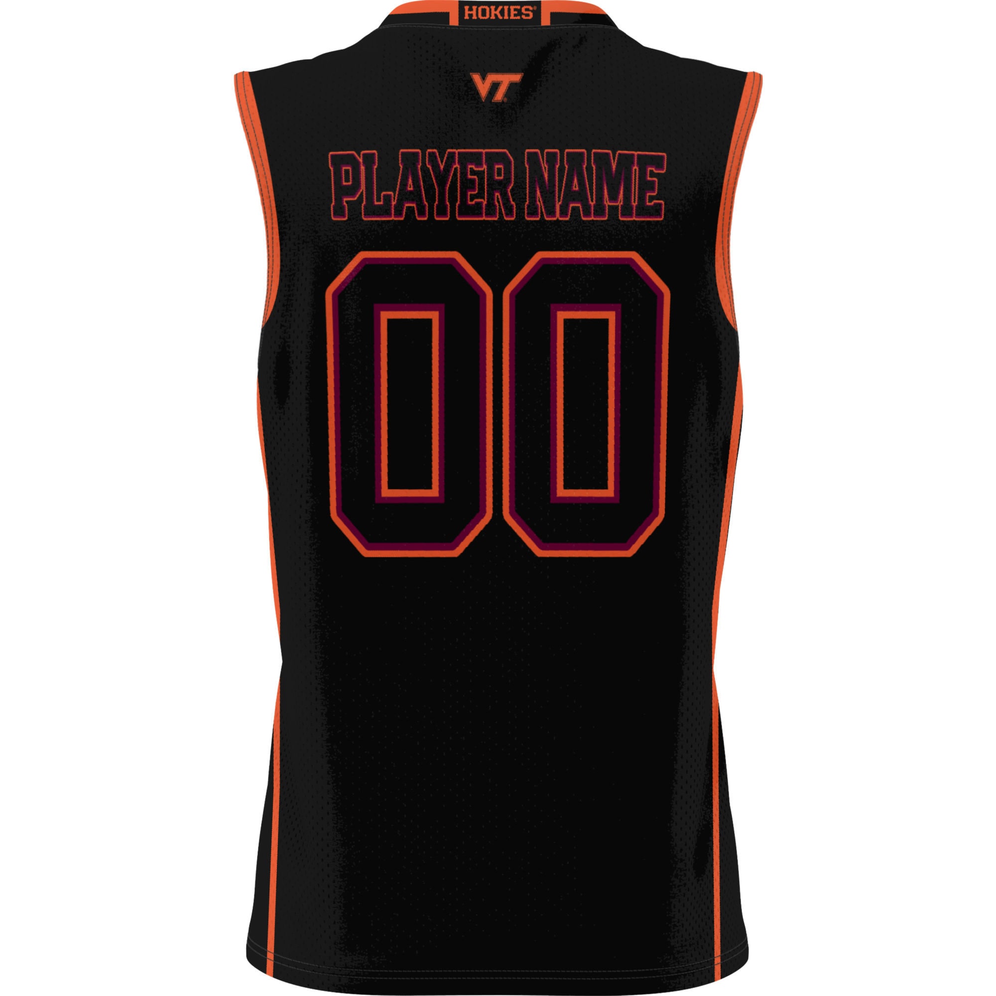 [NJP] Virginia Tech Hokies GameDay Greats Unisex Lightweight NIL Pick-A-Player Women's Basketball Jersey - Black