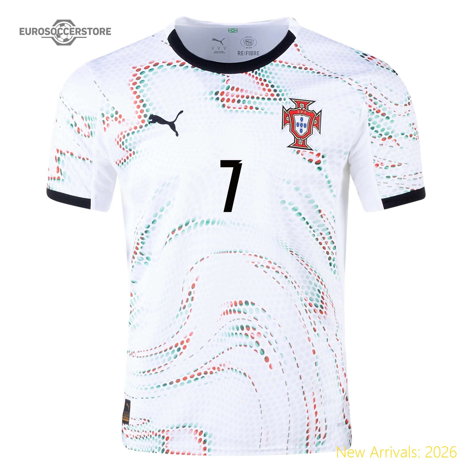 Officially Licensed Men Authentic Por Soccer Star Away Jersey 2025