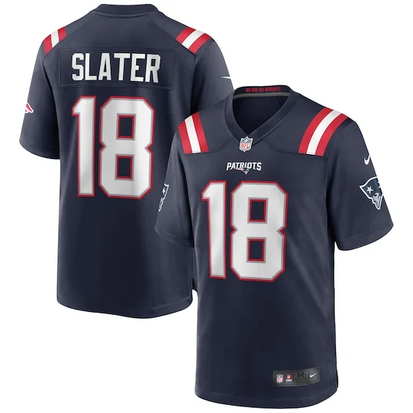 New England Patriots Game NFL Jersey - Navy | Official Football App...