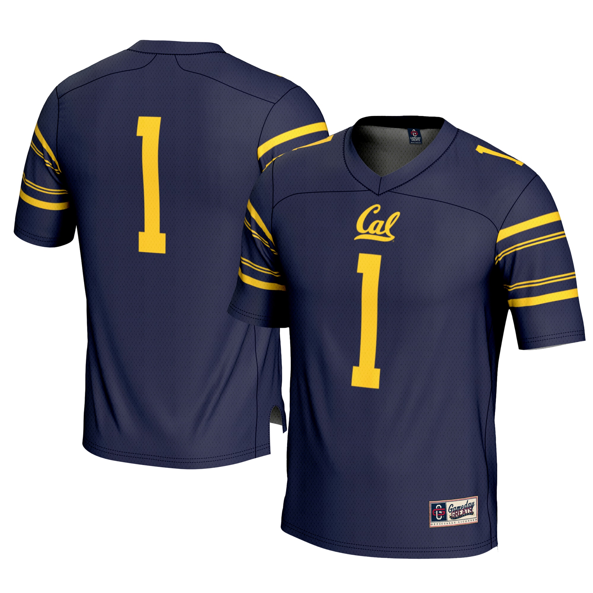 #1 Cal Bears GameDay Greats 2026 Season Football Jersey - Navy