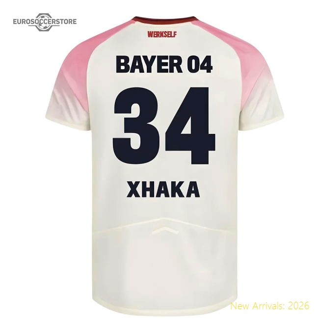 2025-2026 Bayer Leverkusen Second Jersey (kids) (xhaka 34)