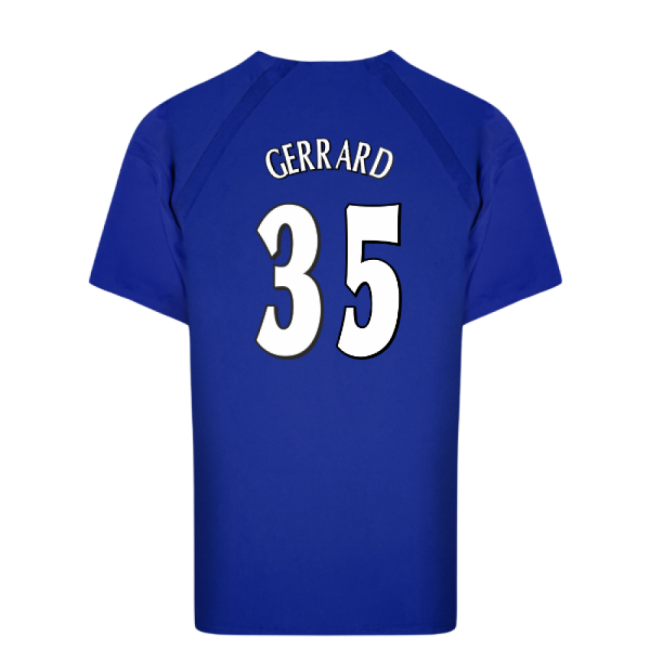 Everton Licensed Everton 2003 Anniversary Retro Home Shirt (Gerrard...