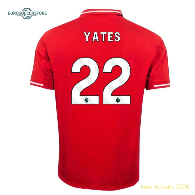 Nottingham Forest Children 2025 Home Jersey Shirt Football Fan For Football Game Day Apparel