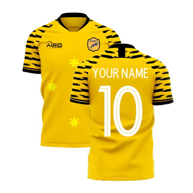 Soccer Australia 2025-2026 Home Concept Football Kit (Libero) (Your