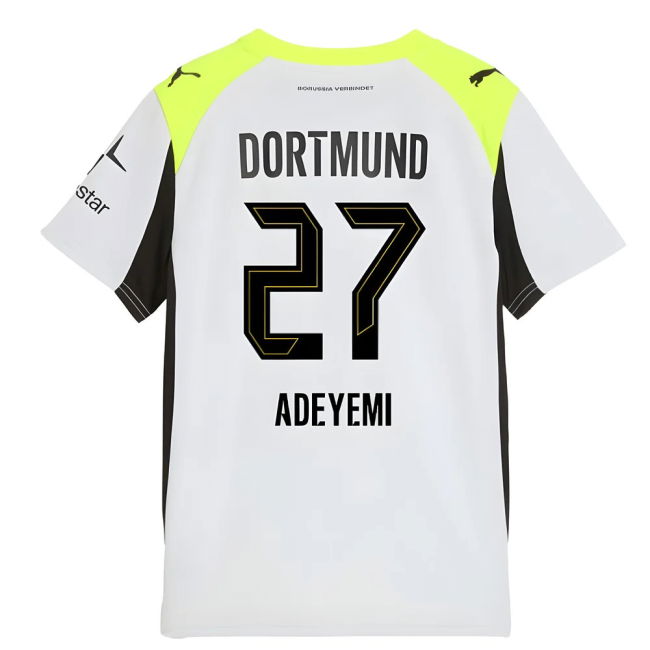 Borussia Dortmund 2025-2026 Away Jersey - Kids #82