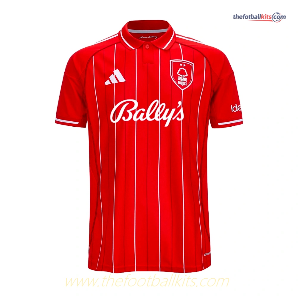 Nottingham Forest Home Soccer Football Shirt 2025-26 Edition