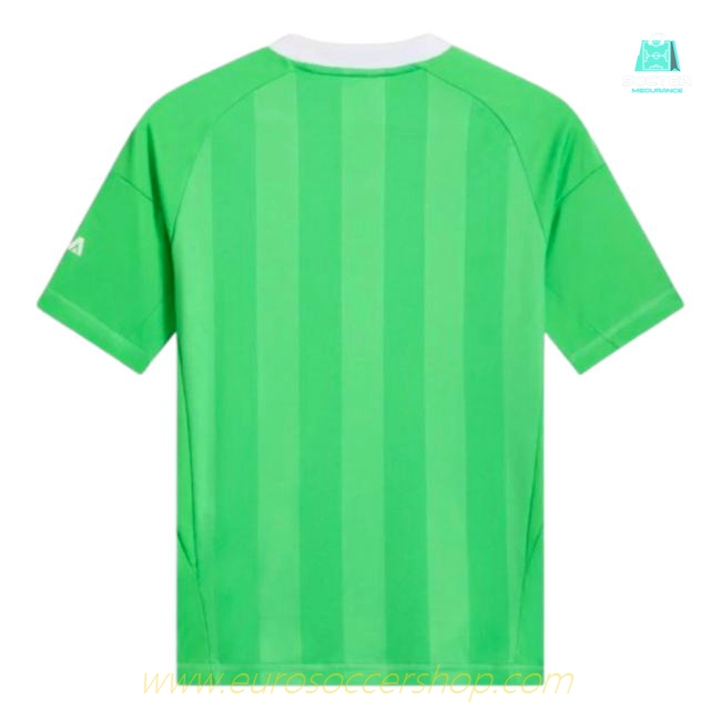 2025-2026 Arsenal Third Goalkeeper Shirt (Green) - Kids (Your Name)