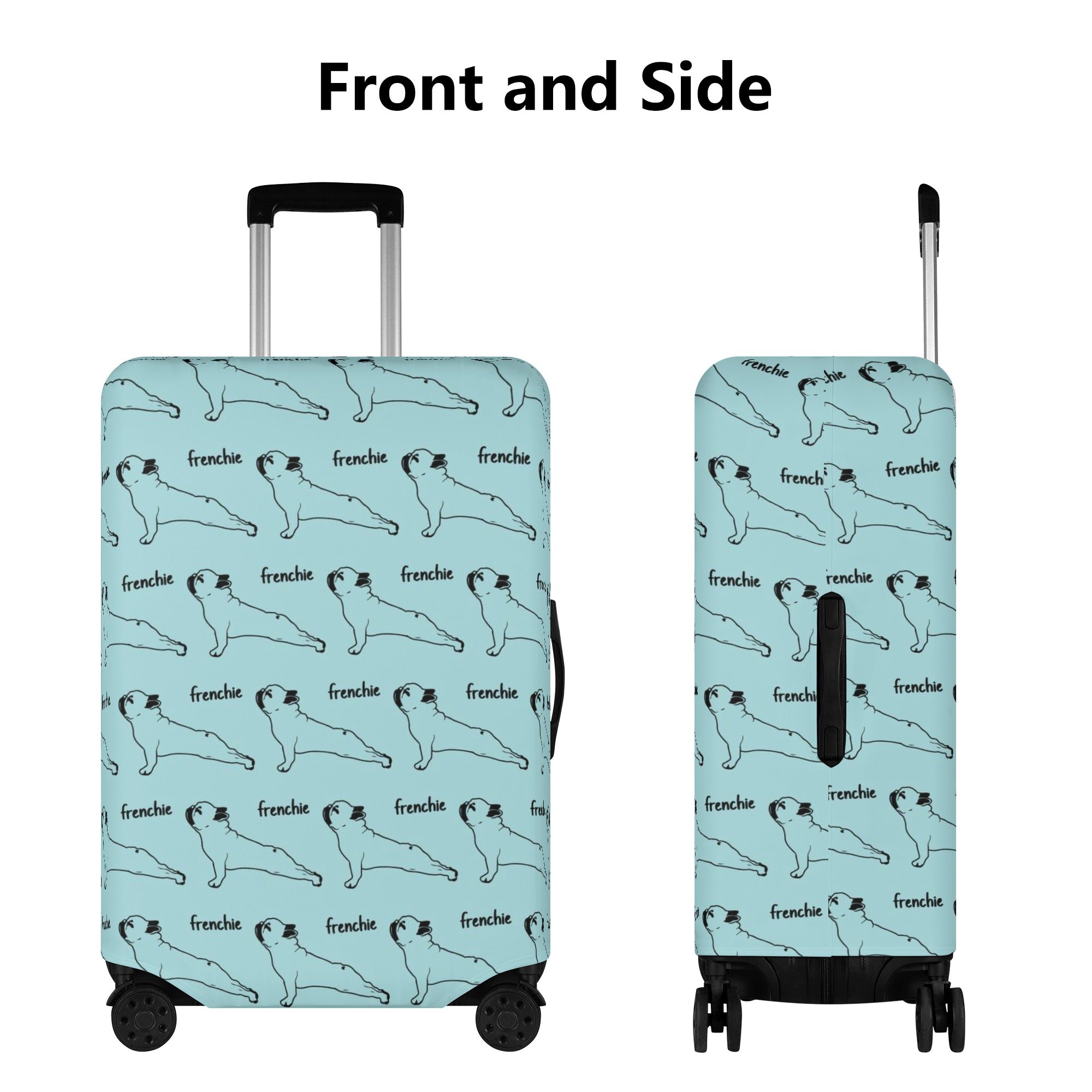 Minimal-Aesthetic Cozy Street-Ready Frankie - Luggage Cover for Home Use