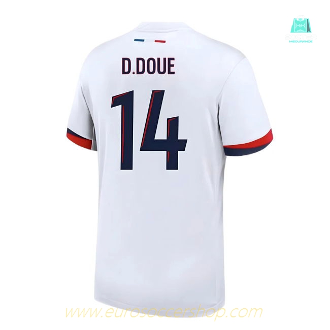 2024-2025 PSG Away Shirt (D.Doue 14)