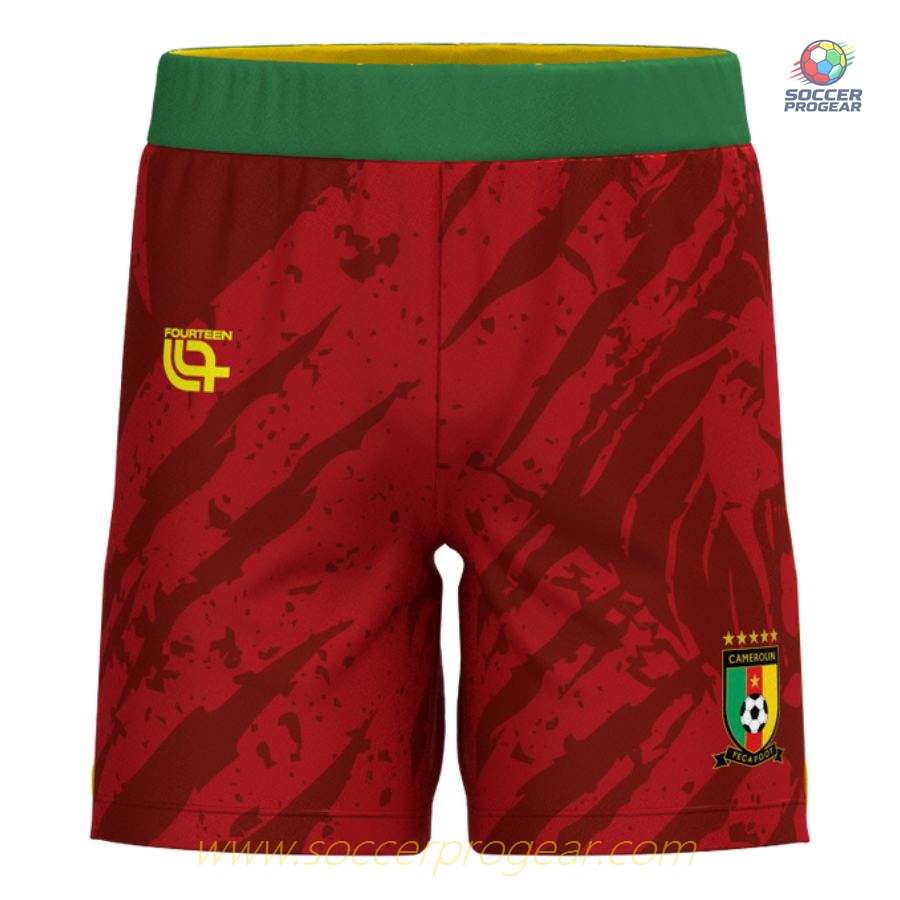 Cameroon Home Team Jersey Kids Team Jersey 2025 Season 2026