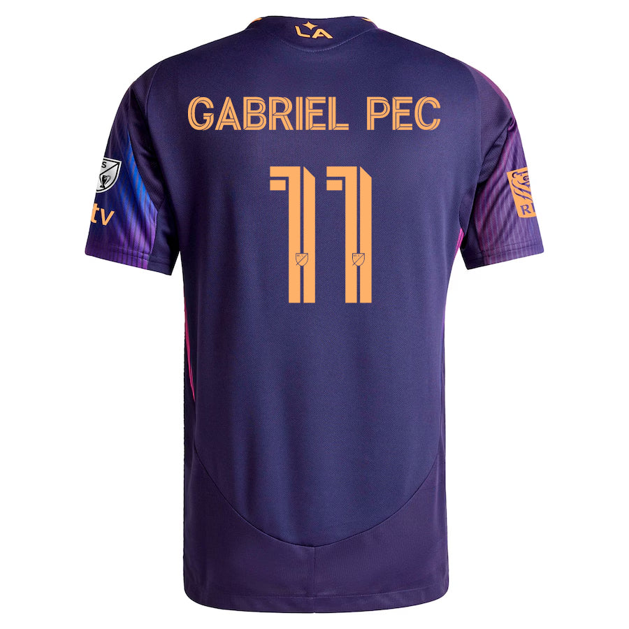 LA Galaxy Sponsor 2025-2026 UCL Away Jersey – Authentic Shirt