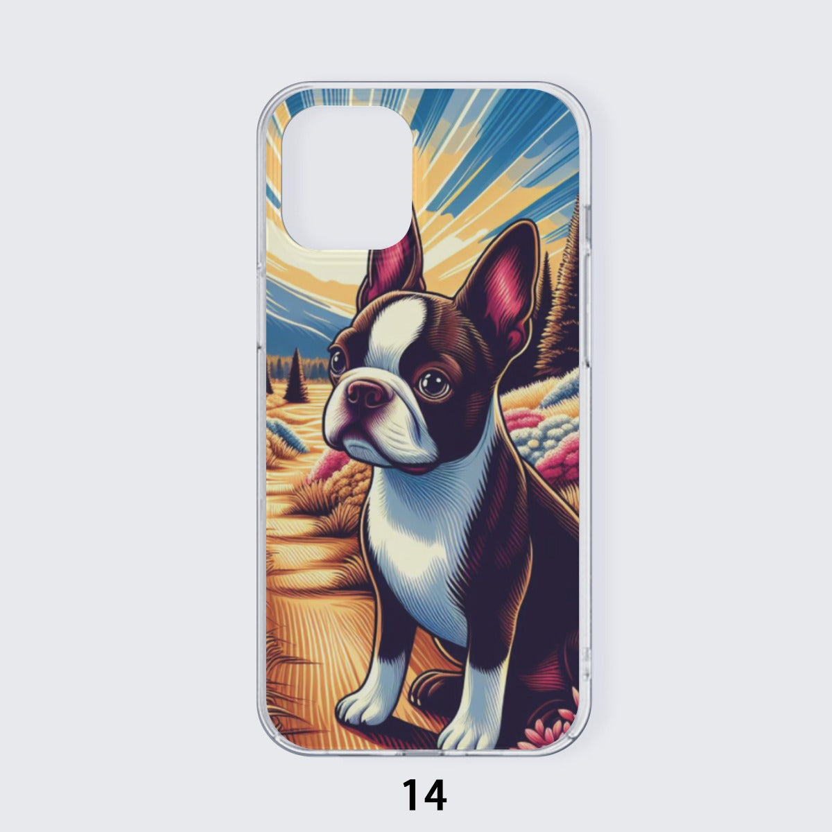 Ellie - iPhone case for Boston Terrier lovers