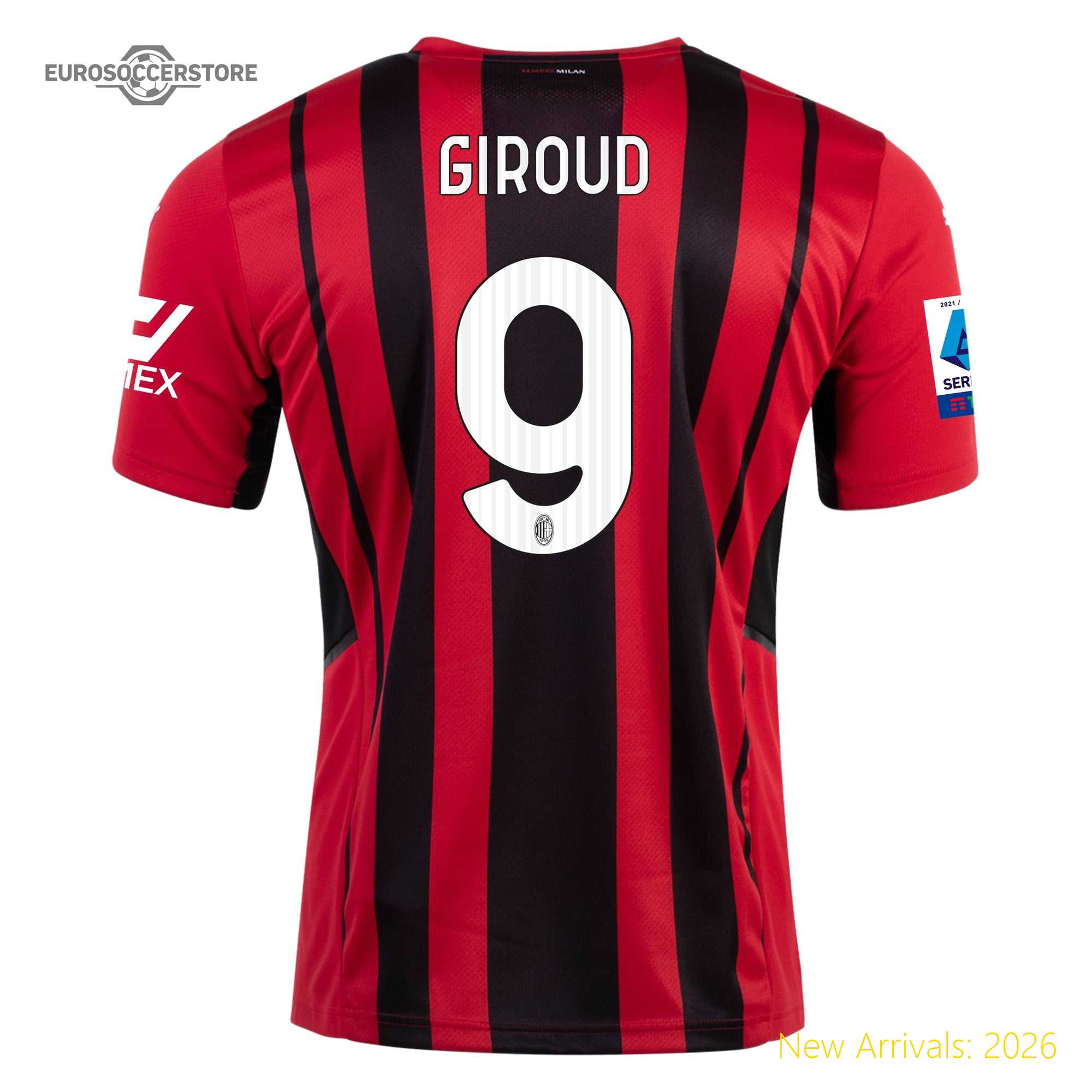 Official Team Merchandise High-quality Acm Adult Soccer Star Home