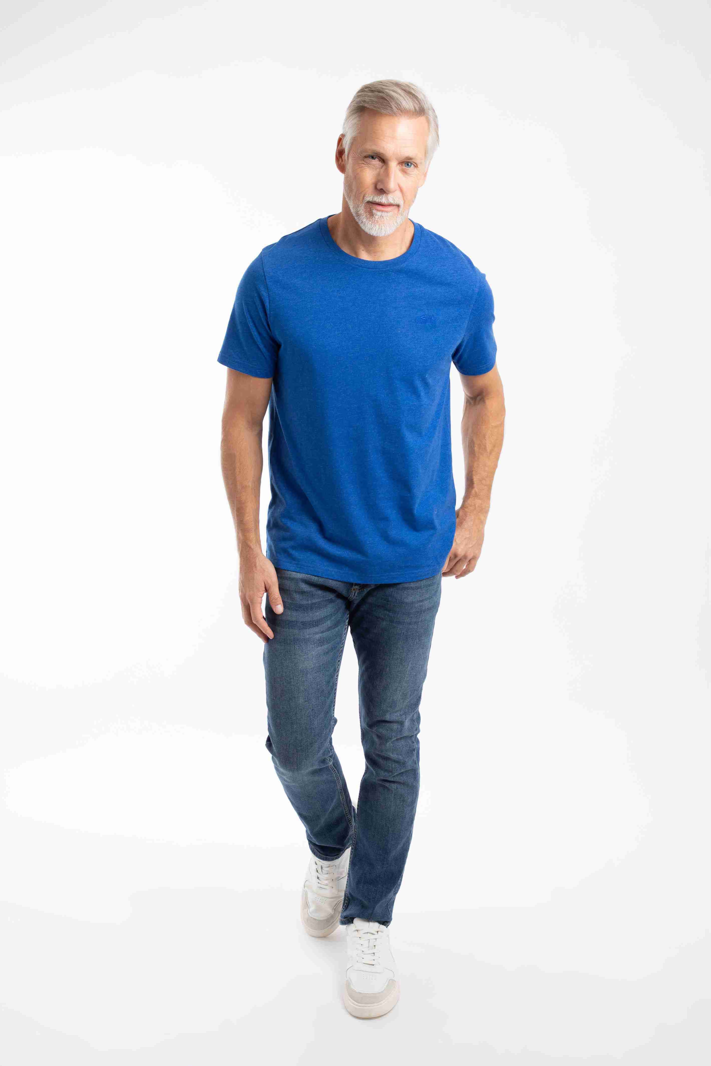 Hooked Branded T-Shirt Cobalt Blue