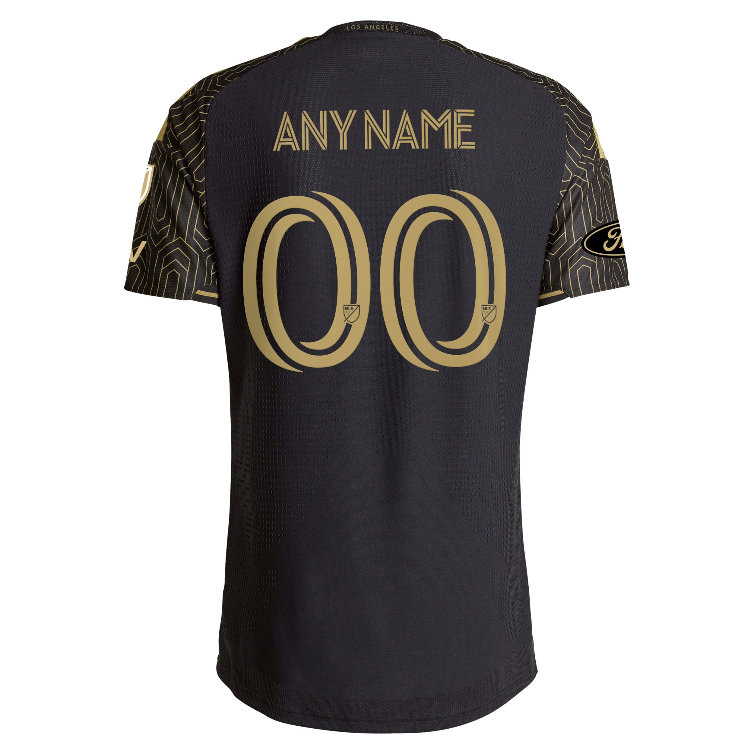 [SJH] LAFC 2026 Primary Kit On-Field Authentic Patch Custom Jersey - Black