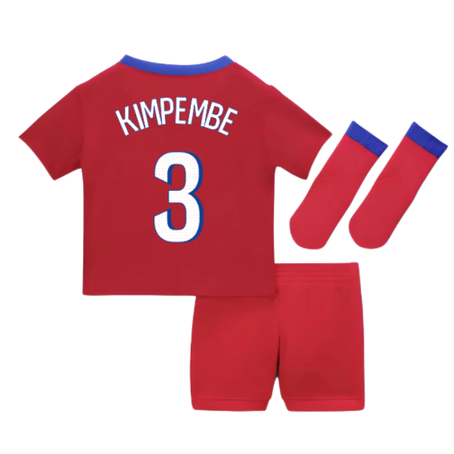Psg Kimpembe Authentic Third Jersey Performance Moisture-wicking