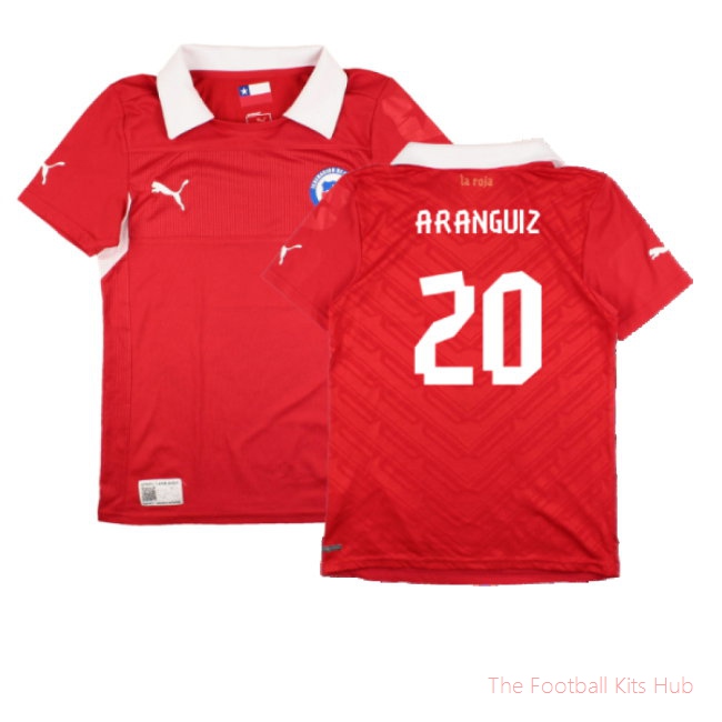 Chile 2012-13 Home shirt (S) (Very Good) (Aranguiz 20)