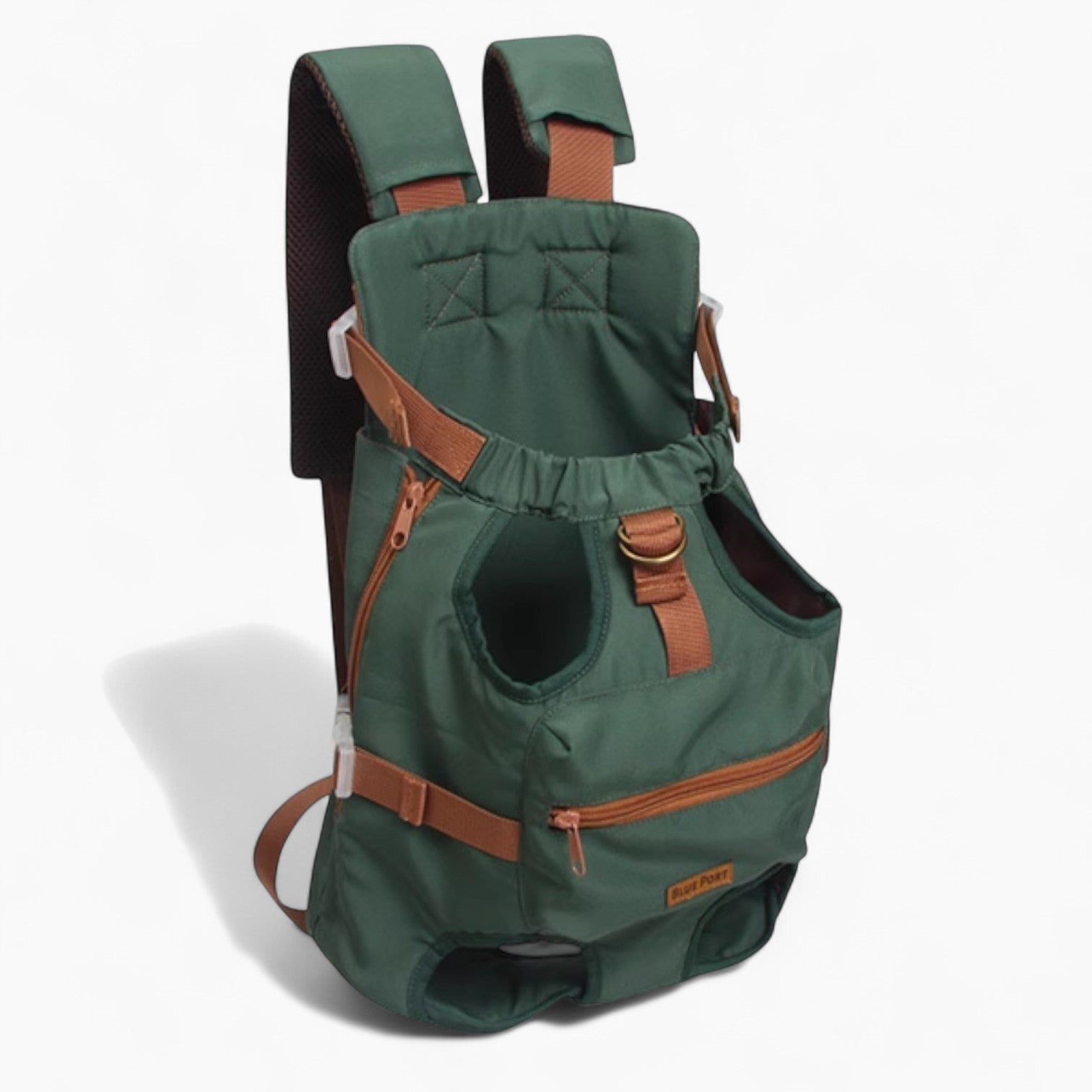 Premium Puptrek™ Frenchie Backpack Carrier – Breathable Secure Outdoo...