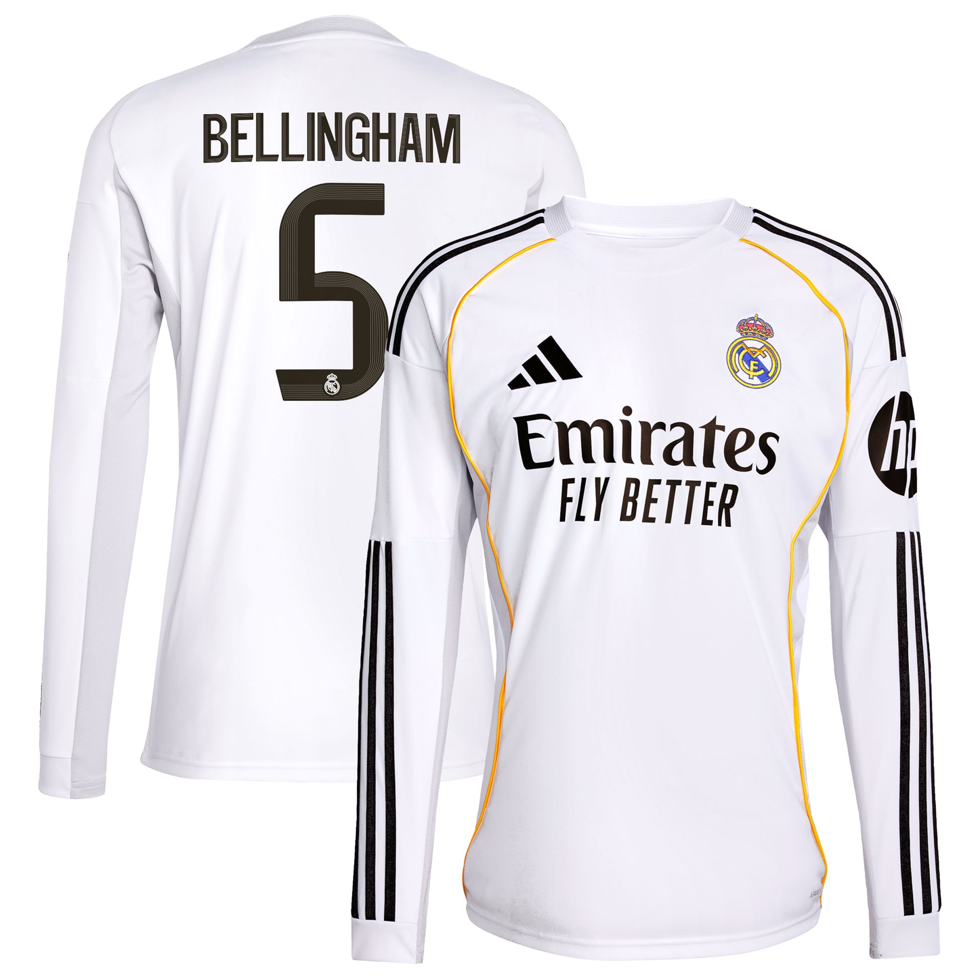 Real Madrid Men's 2025 Professional Replica Jersey - Match Jersey
