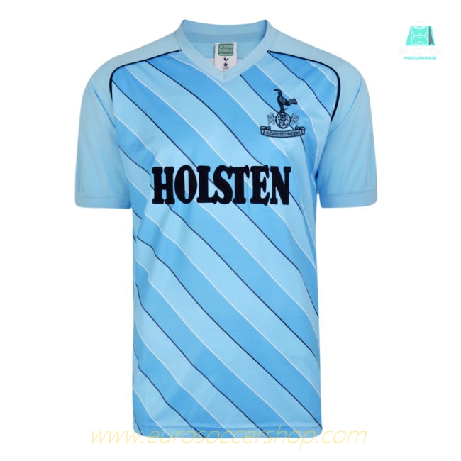 Score Draw Tottenham Hotspur 1986 Away Retro Football Shirt