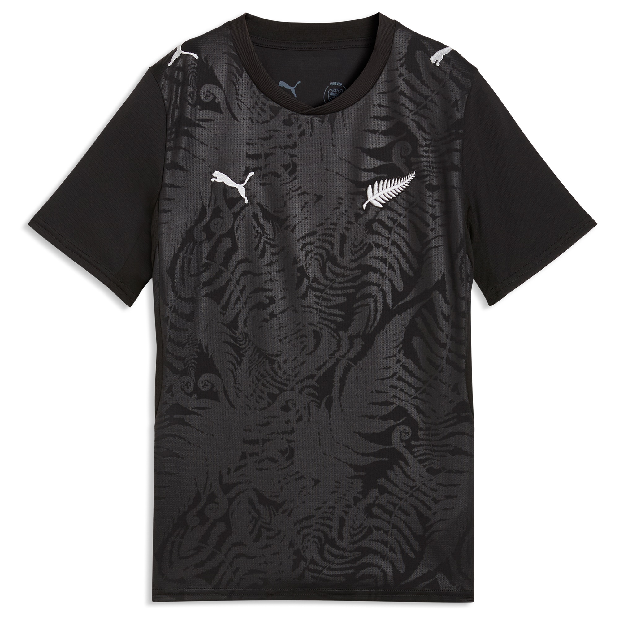 [SJH] New Zealand National Team Youth 2026 Home Replica Jersey - Black