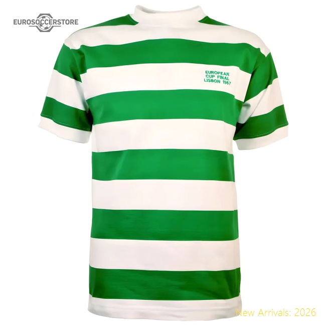 Celtic 1967 European Cup Lisbon Short Sleeved Kids Shirt