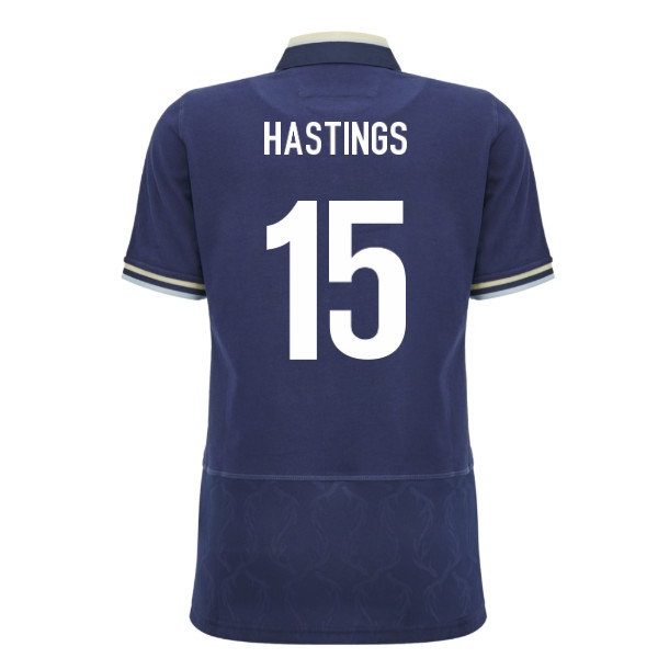 [DDJ] 2026 2027 Scotland Rugby Cotton Shirt Home Apparel (Womens) (Hastings 15)