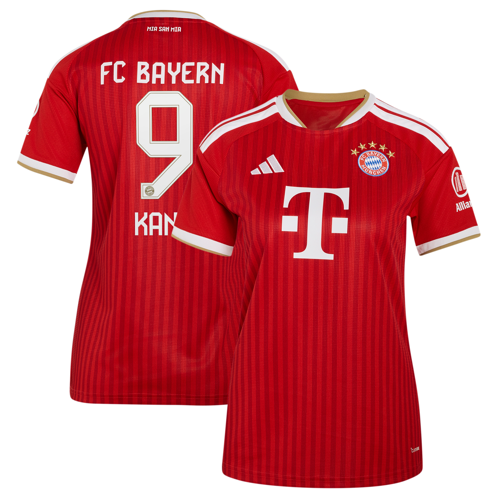 [SJH] Youth Harry Kane #9 Bayern Munich Women's 2026/27 Home Replica Jersey - Red