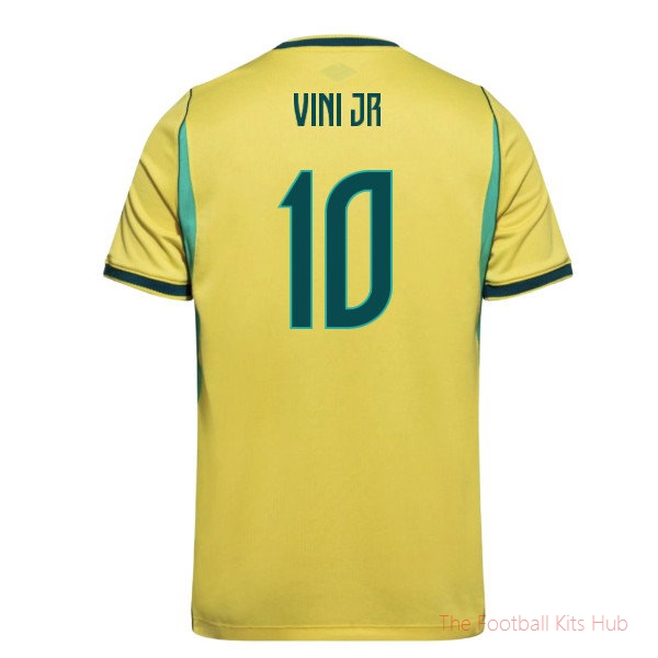 2026-2027 Brazil Home Shirt (Vini JR 10)