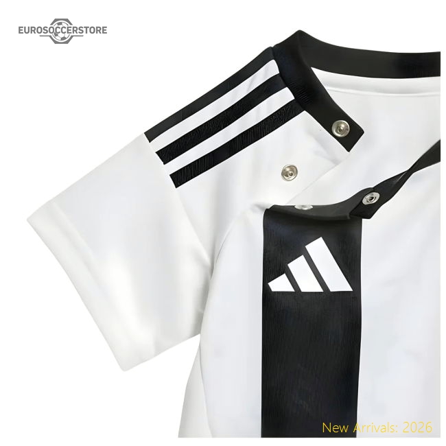 2024-2025 Juventus Home Top Baby Kit Supporter Version Match Replica