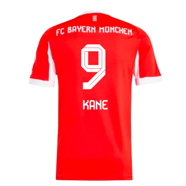 2025-2026 Bayern Home Shirt (Kane 9) Moisture Wicking UV Protection