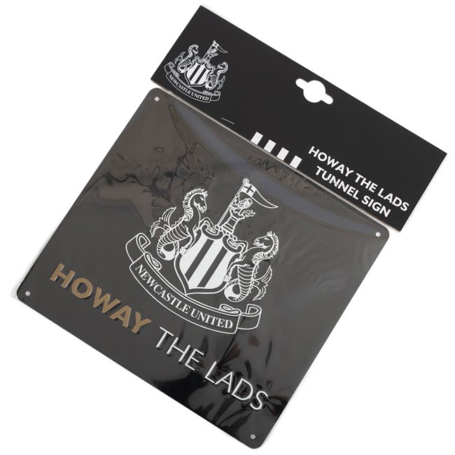 Newcastle United FC Tunnel Sign (Match Day)
