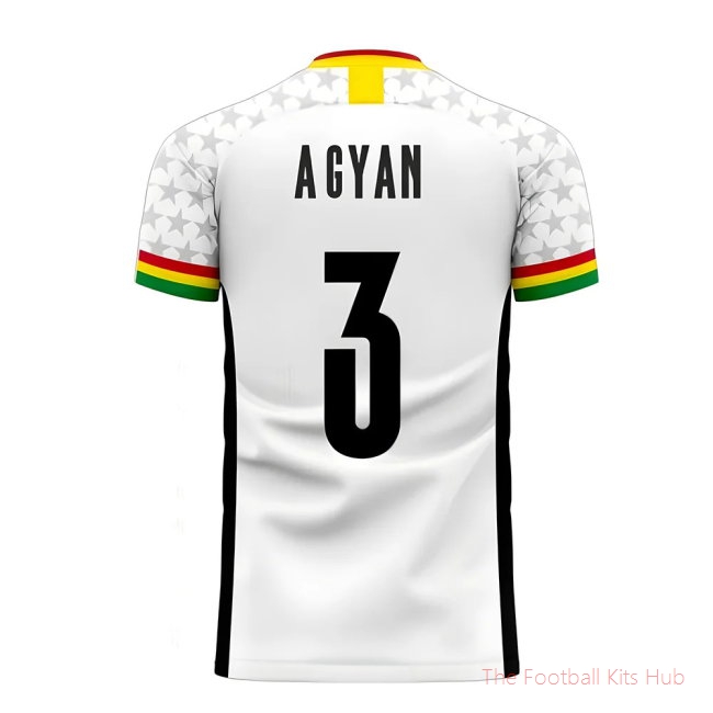 Ghana 2025-2026 Home Concept Football Kit (Libero) (A.GYAN 3)