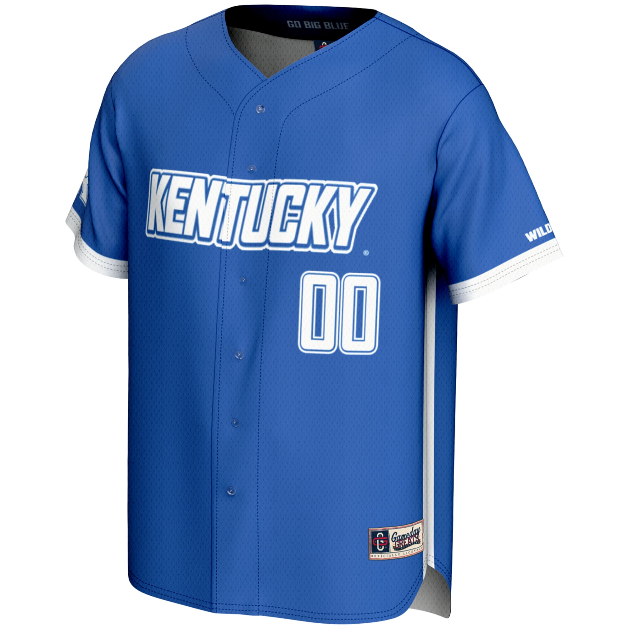 [DDG] Kentucky Wildcats GameDay Greats Youth NIL Pick-A-Player Lightweight Baseball Jersey - Royal