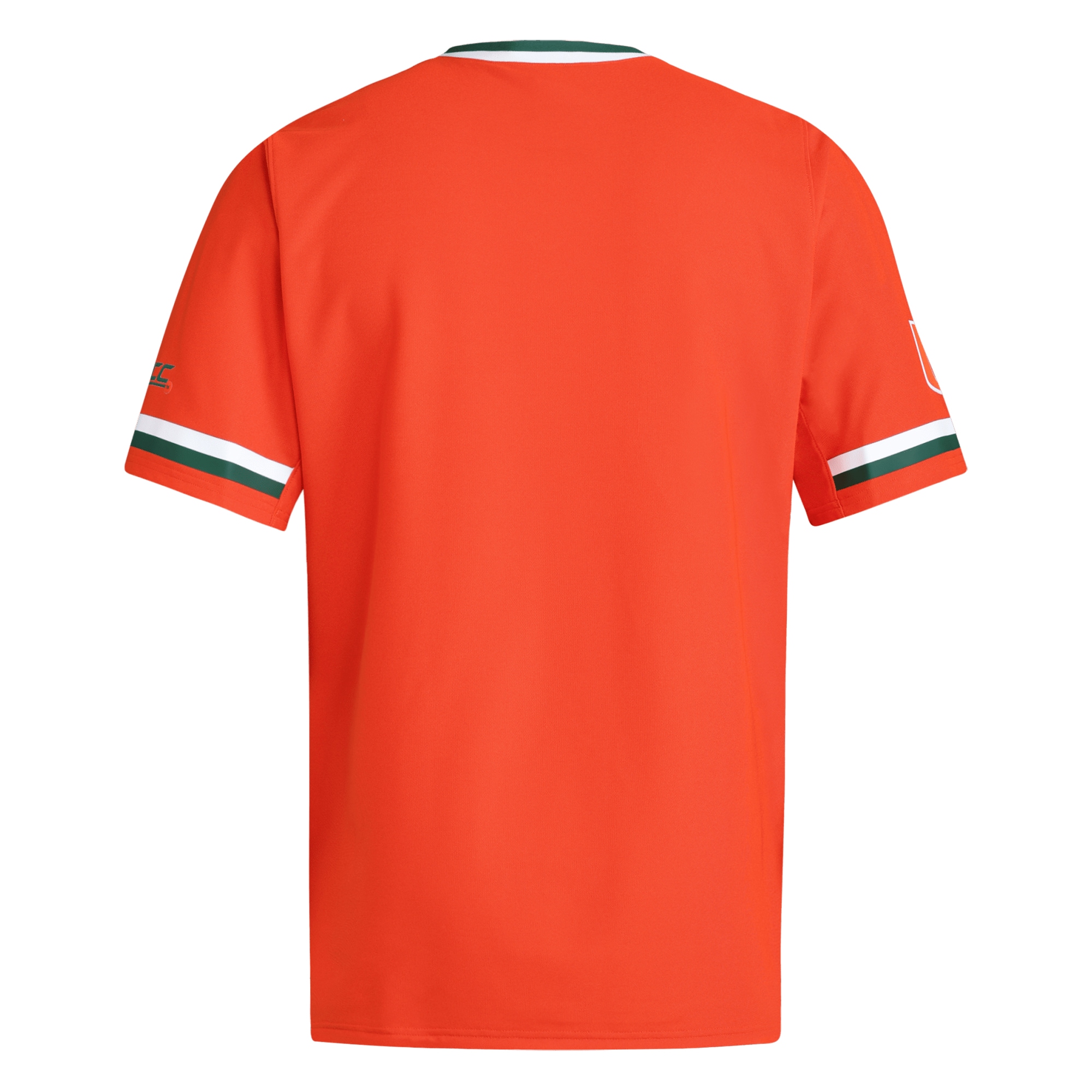 [NJP] Miami Hurricanes V-Neck Baseball Jersey - Orange