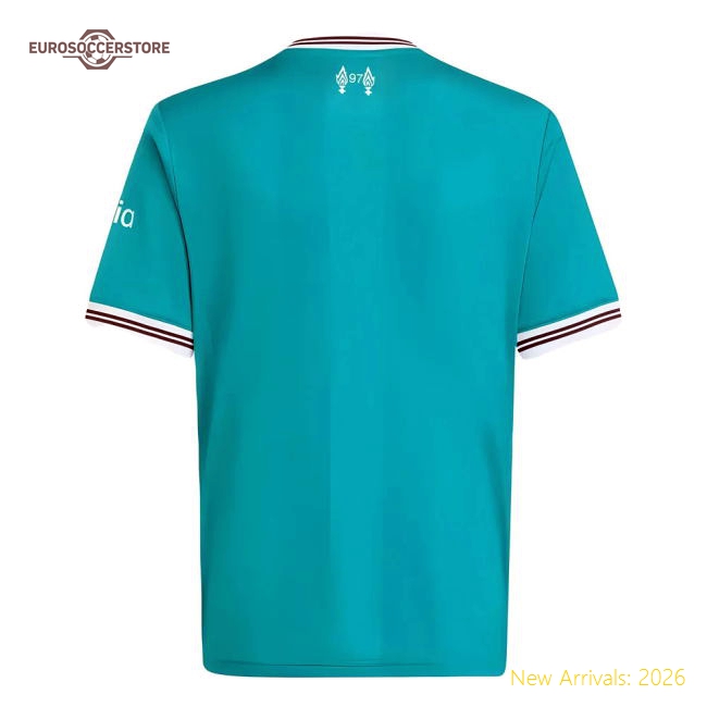 Liverpool Kids Durable Jersey Aeroready Machine-washable