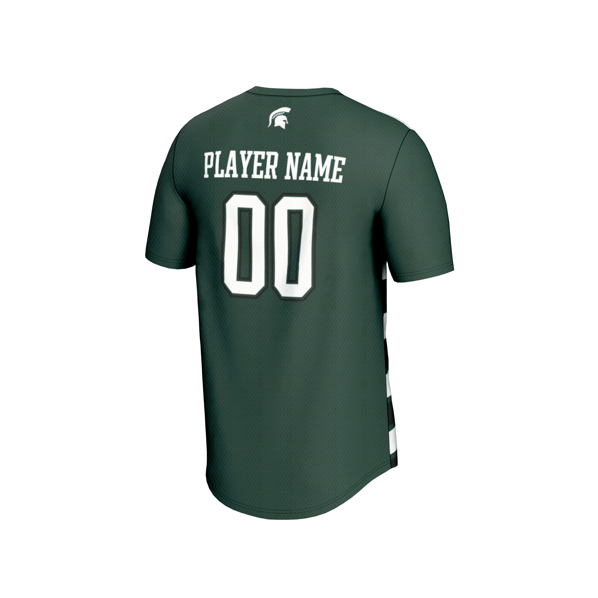 [SJH] Michigan State Spartans GameDay Greats Youth Collegiate Men's Soccer NIL Pick-A-Player Fashion Jersey - Green/Black