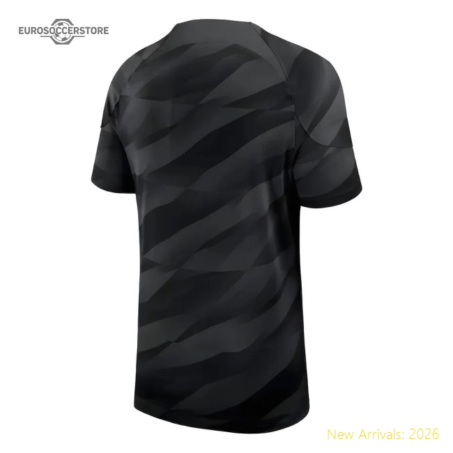 Official 2023-2024 Chelsea Home Goalkeeper Shirt (black) - Kids