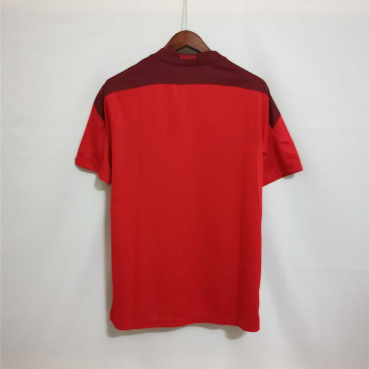 Performance Driven SwitzerlandSuisse Euro 2020 Home Red Soccer Jersey