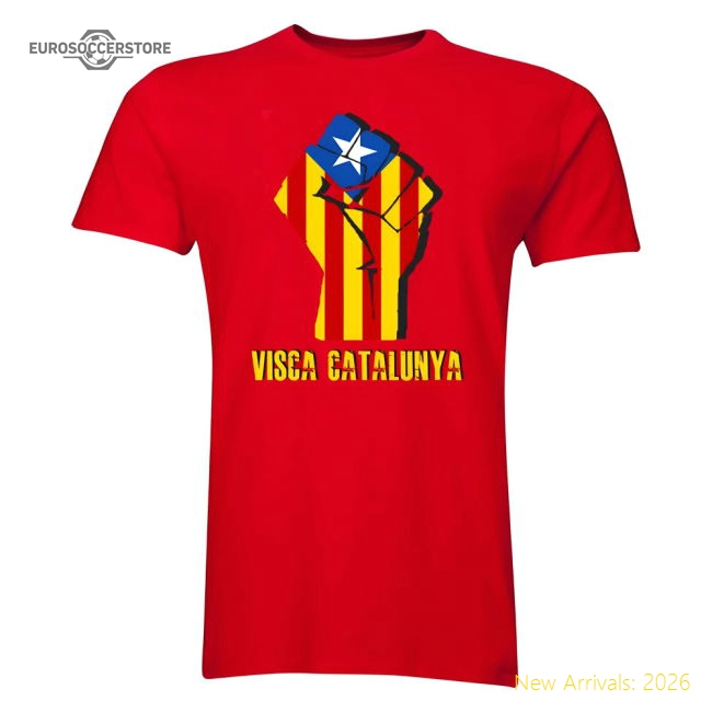 Visca Catalunya T-Shirt (Red)