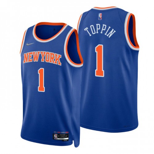 Knicks Blue York Knicks #1 Nike Jersey - Reasonably Priced NBA Fan Apparel