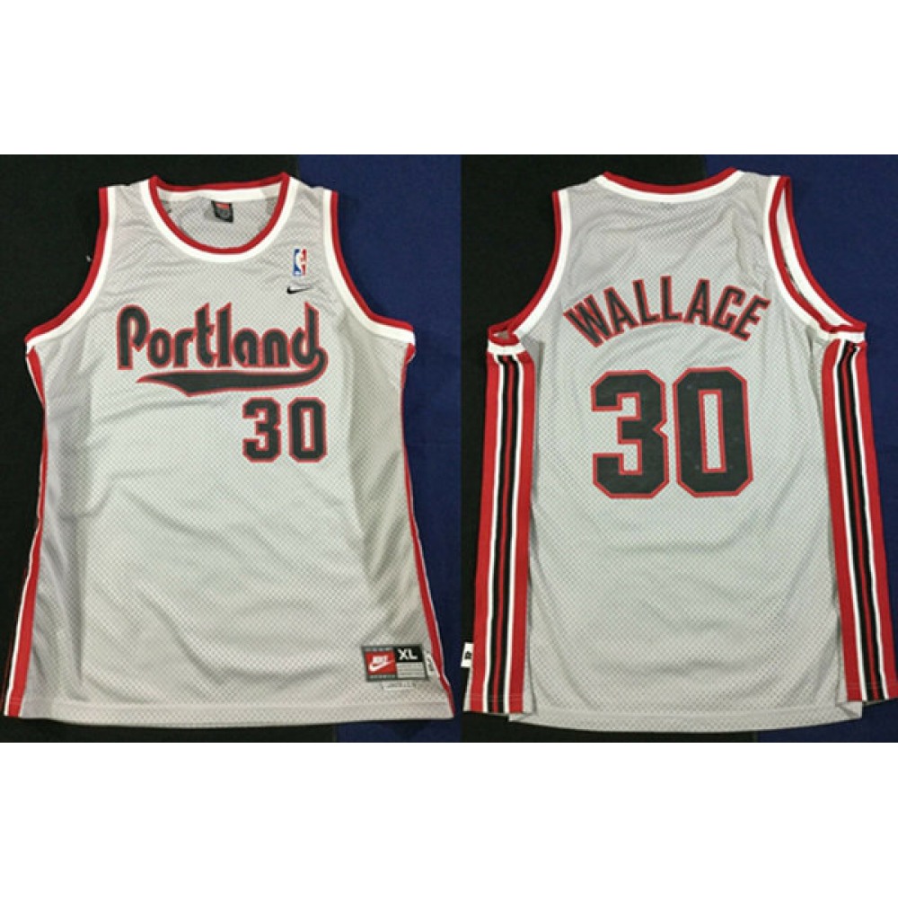 Premium Men's Trail Blazers #30 Rasheed Gray Basketball Jersey
