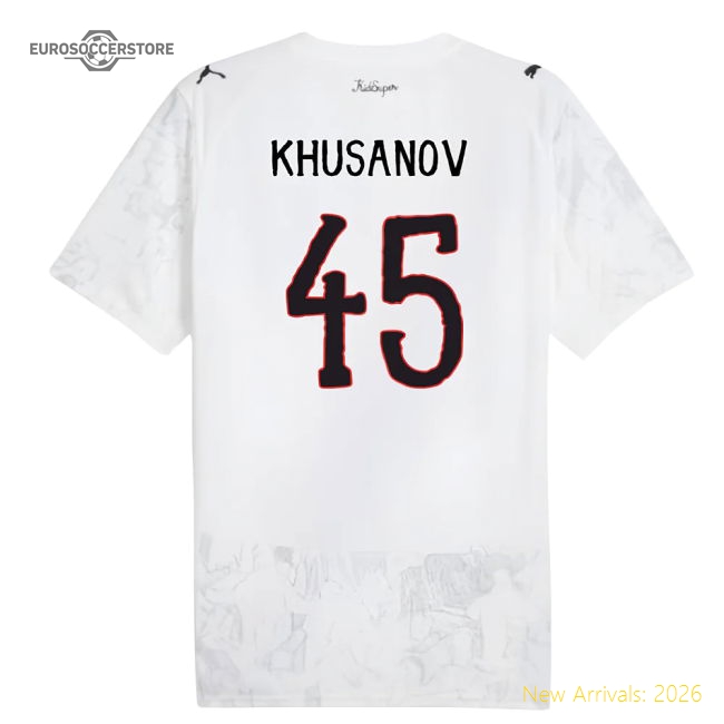 Authentic 2025-2026 Kidsuper X Manchester City Cwc Shirt (white